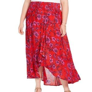 Band of Gypsies Floral Wrap Skirt - 2XL (NWT)